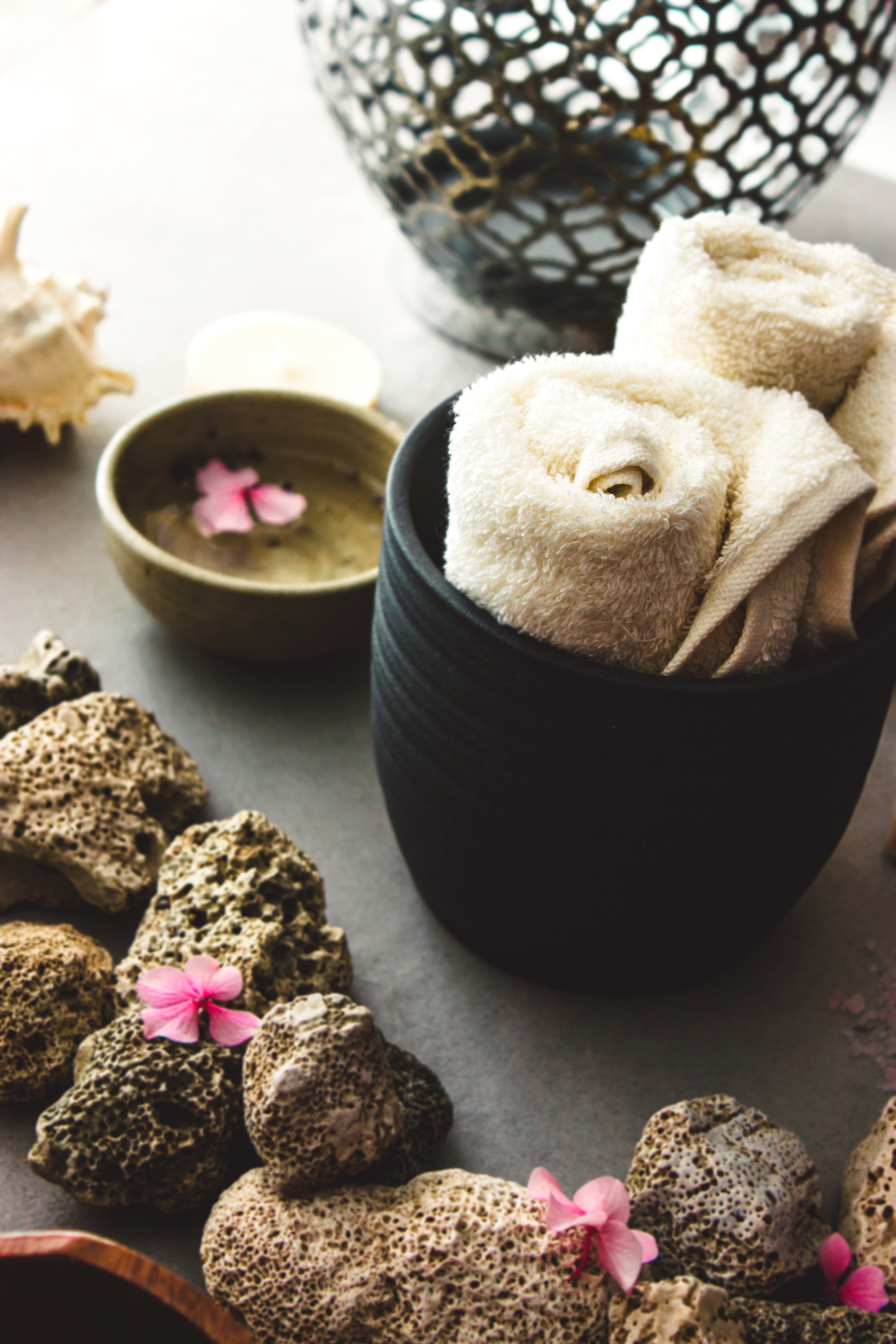 Spa setting